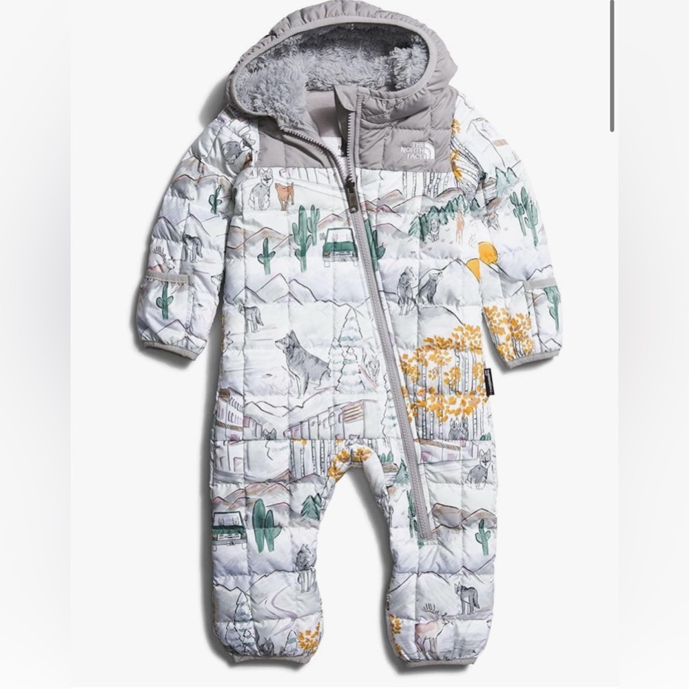 The North Face Infant Baby ThermoBall One-Piece Snow Suit Bunting 3-6 months